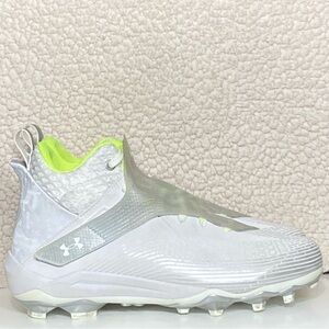Under Armour Mens Highlight MC White Football Athletic Cleats Shoes SZ US 11.5